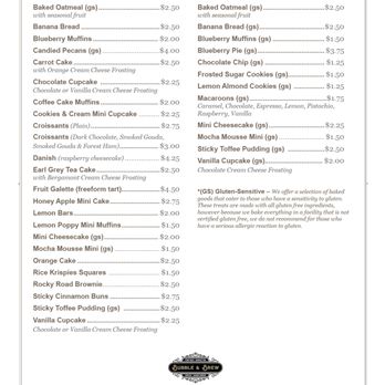 Bubble & Brew - Menu page 5 - Coffee & Tea Near Me