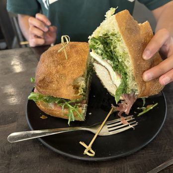 Mangia Panino - Pesto Chicken Sandwich - Italian Near Me - Boulder, Colorado Mangia Panino - Pesto Chicken Sandwich - Italian Near Me - Boulder, Colorado
