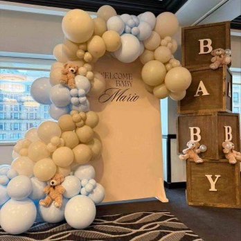 Party On Butler - Balloon arch and banner and block decor. - Balloon Services Near Me - Lawrenceville, Pennsylvania Party On Butler - Balloon arch and banner and block decor. - Balloon Services Near Me - Lawrenceville, Pennsylvania