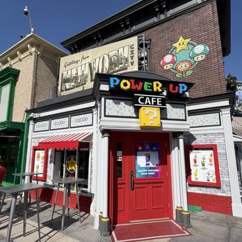 Universal Studios Hollywood - Power up cafe (visited on 5/14/2026 during Fan Fest) - Amusement Parks Near Me - Universal City, California