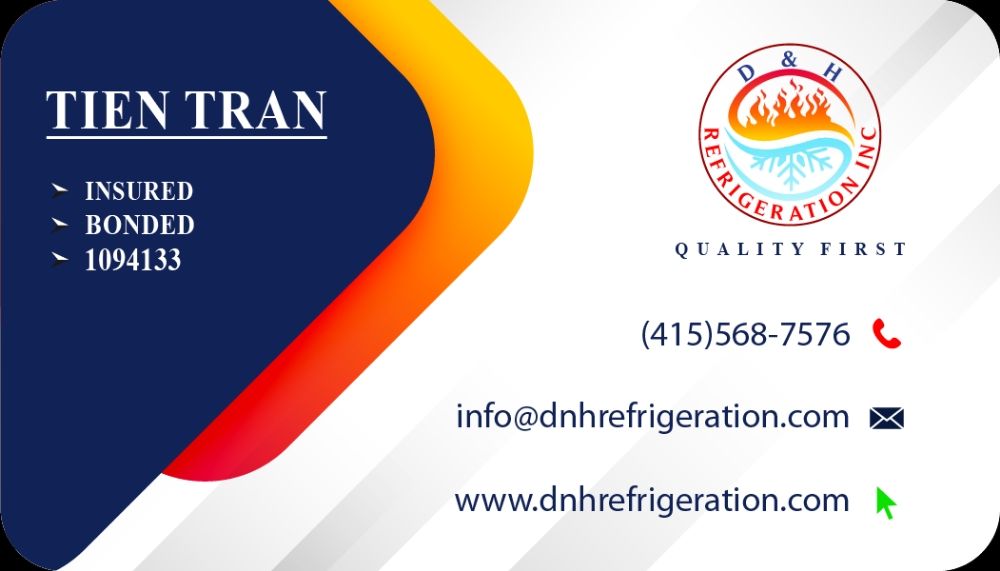 D & H REFRIGERATION Request a Quote 5359 Kankakee Dr, Sacramento