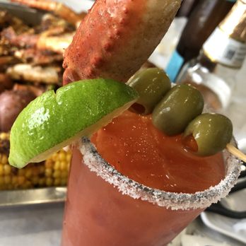 Cracking Crab - Crab claw michelada! Literally a huge crab claw attached on the edge of the drink! Delicious! - Cajun/Creole Near Me - Montrose, California Cracking Crab - Crab claw michelada! Literally a huge crab claw attached on the edge of the drink! Delicious! - Cajun/Creole Near Me - Montrose, California