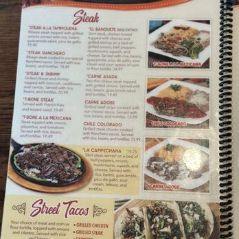 El Patio - Menu - Mexican Near Me - Weatherford, Oklahoma