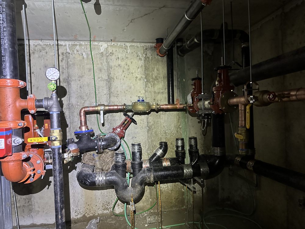 Slide of N & S plumbing