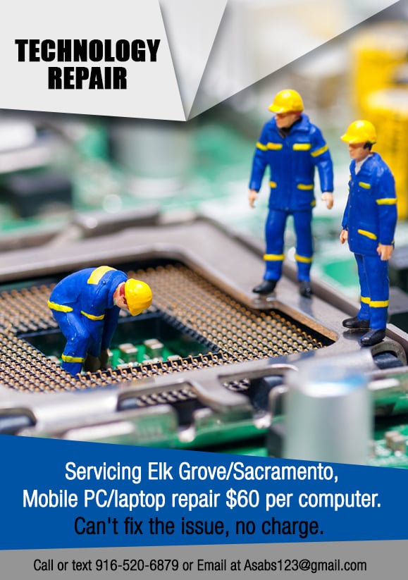 TECHNOLOGY REPAIR Elk Grove, California IT Services & Computer