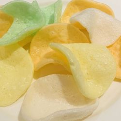 Bingo Chinese Restaurant - Fresh made shrimp chips. Came out warm.