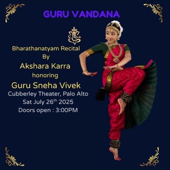 Natya Ninada - From first steps to flawless grace -- Guru Sneha Vivek nurtures young classical dancers with love, dedication, and years of expert training. - Performing Arts Near Me Natya Ninada - From first steps to flawless grace -- Guru Sneha Vivek nurtures young classical dancers with love, dedication, and years of expert training. - Performing Arts Near Me
