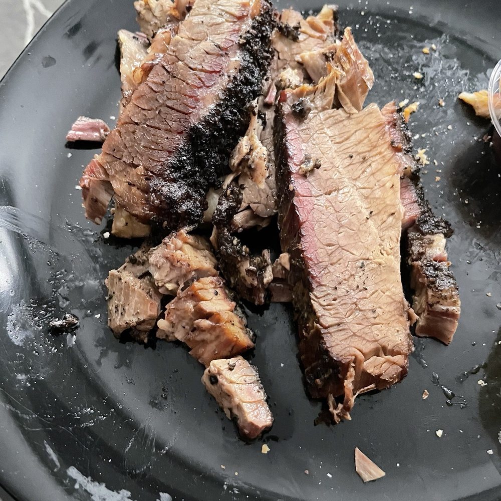 Long Shot BBQ - 1/2 lb brisket when supposed to be 1lb - Barbeque Near Me - Philadelphia, Pennsylvania Long Shot BBQ - 1/2 lb brisket when supposed to be 1lb - Barbeque Near Me - Philadelphia, Pennsylvania