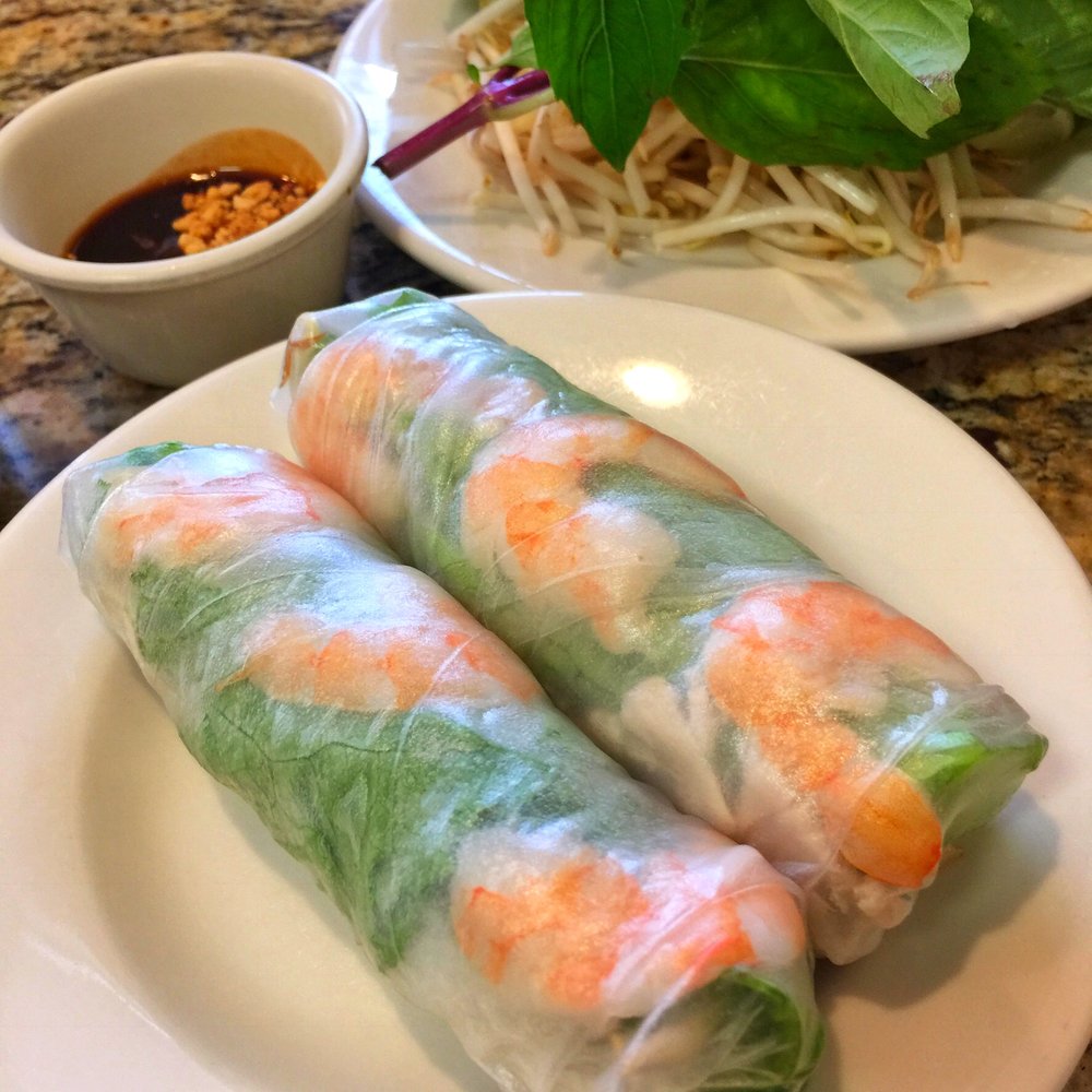 Da Vang Restaurant - (48) Goi Cuon Tom: fresh spring rolls with shrimp and pork - Vietnamese Near Me - Phoenix, Arizona Da Vang Restaurant - (48) Goi Cuon Tom: fresh spring rolls with shrimp and pork - Vietnamese Near Me - Phoenix, Arizona