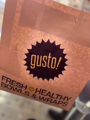 gusto! - healthy bowls & wraps by null