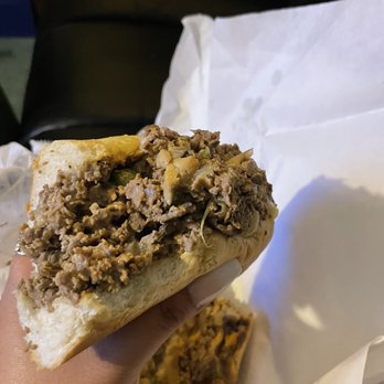 Leo's Steak Shop - This is half of a small - Sandwiches Near Me - Folcroft, Pennsylvania