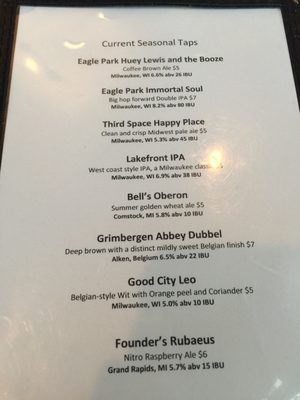 Photo of County Clare Irish Pub - Milwaukee, WI, United States. Seasonal taps