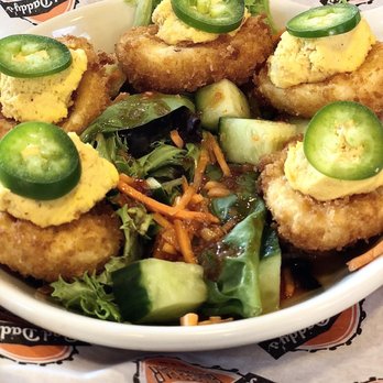 Bad Daddy's Burger Bar - Fried Deviled eggs - Burgers Near Me - Aurora, Colorado Bad Daddy's Burger Bar - Fried Deviled eggs - Burgers Near Me - Aurora, Colorado