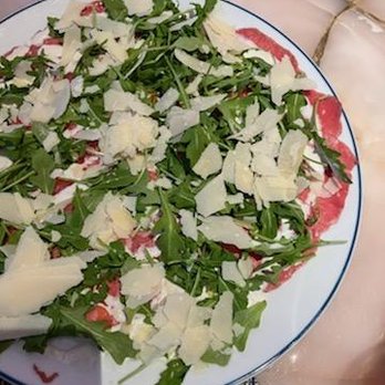 Lago - Carpaccio di Manzo (Wagyu, Parmesan, Arugula) - Italian Near Me - Las Vegas, Nevada