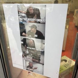 No cash No cash