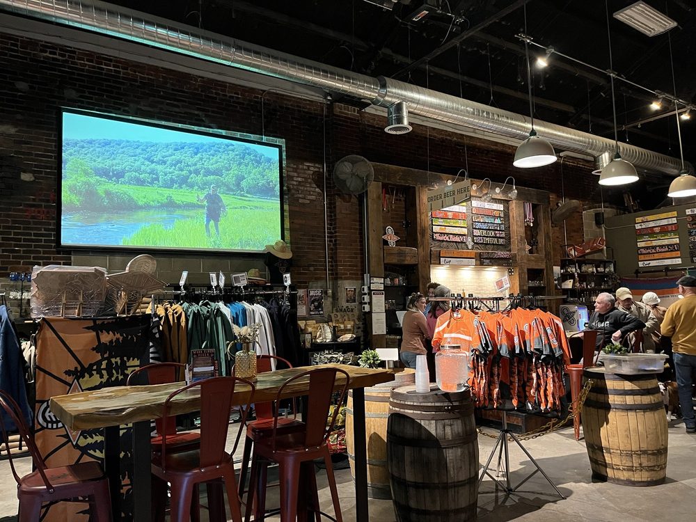 Food from New Trail Brewing Company