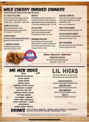 Menu photo 4 Missouri Hick Barbeque Cuba, MO