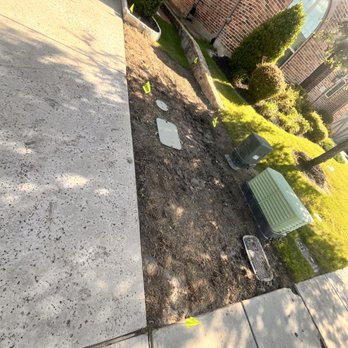 Mallard Services and Design - Unfinished job. - Lawn Services Near Me