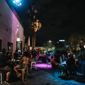 Walter Studios - a crowd of people sitting outside at night - Music Venues Near Me - Phoenix, Arizona Walter Studios - a crowd of people sitting outside at night - Music Venues Near Me - Phoenix, Arizona