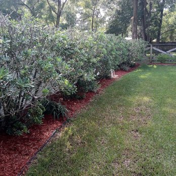 BGR Landscapes - Trimming and hand weeding with tarp and mulch. - Lawn Services Near Me