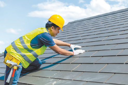 Slide of Pierce Roofing