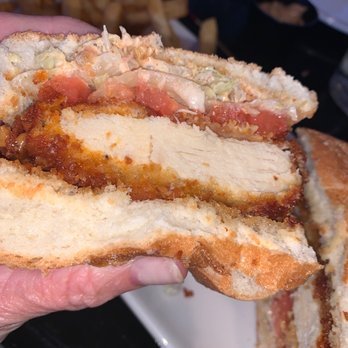 The Breakroom Bar & Grill - Crispy chicken sandwich - yummy! - Cocktail Bars Near Me - Clearwater, Florida The Breakroom Bar & Grill - Crispy chicken sandwich - yummy! - Cocktail Bars Near Me - Clearwater, Florida