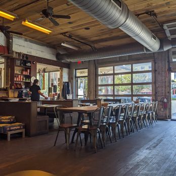 Garage Bar - Dining inside Garage Bar, Louisville - Pubs Near Me - Louisville, Kentucky Garage Bar - Dining inside Garage Bar, Louisville - Pubs Near Me - Louisville, Kentucky