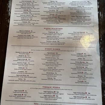 Verde - Menu - Pizza Near Me - Baltimore, Maryland