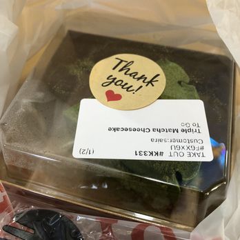 Eggcellent - Triple matcha cheesecake - Desserts Near Me - Albany, New York