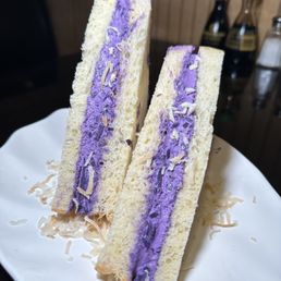 Ube Coconut Sando