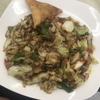 Grant Street Bazaar - Cabbage with samosa - Food Court Near Me - Buffalo, New York