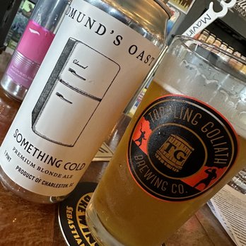 The Bat Cave Gastro Pub - Something Cold Premium Blonde Ale from Charleston, SC - Gastropubs Near Me - Melbourne, Florida