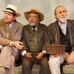 The Antaeus Theatre Company - Corey Brill, Alberto Isaac & Harry Groener in Three Days in the Country (photo credit: Geoffrey Wade Photography)