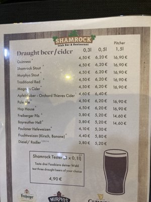 Menu photo 1 The Shamrock Dresden, SN