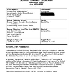 Murrieta Valley Unified School District