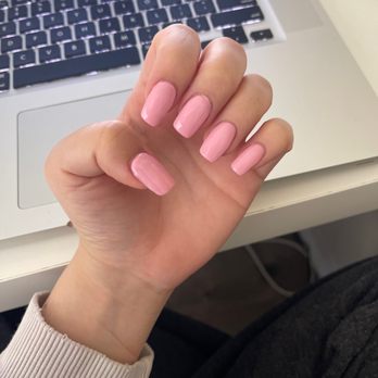 A Nail & Spa - Pink gel fill just in time for Valentines Day - Nail Salons Near Me - Burbank, California