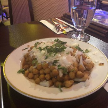 5 Rivers Indian Cuisine - Samosa Chaat (Chana  Yogurt) - Indian Near Me - Everett, Washington