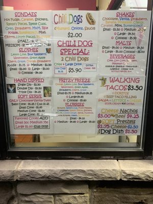 Menu photo 2 Tony's Cones & Coneys Toledo, OH Menu photo 2 Tony's Cones & Coneys Toledo, OH