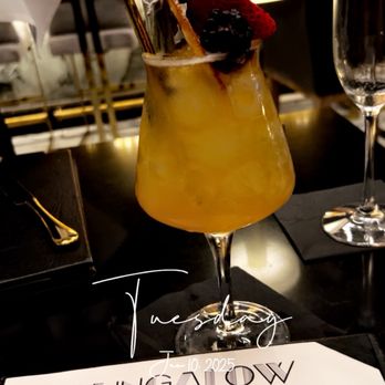 Bungalow Downtown Dining - Mixed cocktail - Steakhouses Near Me - Houston, Texas Bungalow Downtown Dining - Mixed cocktail - Steakhouses Near Me - Houston, Texas