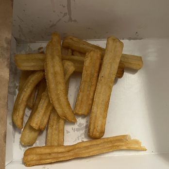 The Burger Den - a box of french fries - Food Delivery Services Near Me - Highland Heights, Ohio The Burger Den - a box of french fries - Food Delivery Services Near Me - Highland Heights, Ohio