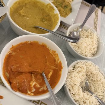 Neha palace indian restaurant  - Shrimp makhni and Vegetable Korma - Indian Near Me - Yonkers, New York