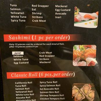 Katana - Menu - Sushi Bars Near Me - Pittsburgh, Pennsylvania Katana - Menu - Sushi Bars Near Me - Pittsburgh, Pennsylvania