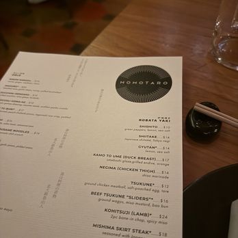 Momotaro - Menu - Sushi Bars Near Me - Chicago, Illinois Momotaro - Menu - Sushi Bars Near Me - Chicago, Illinois