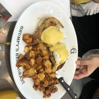 Grumpy's Restaurant - Eggs Benedict - Breakfast & Brunch Near Me - St. Johns, Florida Grumpy's Restaurant - Eggs Benedict - Breakfast & Brunch Near Me - St. Johns, Florida