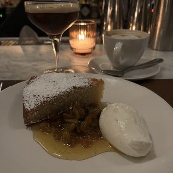 L'Artusi - Olive Oil Cake, espresso martini - Italian Near Me - New York, New York L'Artusi - Olive Oil Cake, espresso martini - Italian Near Me - New York, New York