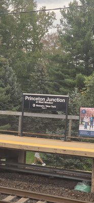 Princeton Junction Train Station, North Bound by null