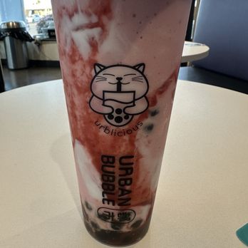 Urban Bubble - Strawberry Yogurt with boba - Bubble Tea Near Me - San Diego, California Urban Bubble - Strawberry Yogurt with boba - Bubble Tea Near Me - San Diego, California