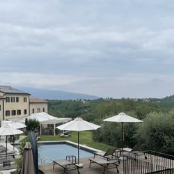 Colonìa Resort - This is a view from this luxurious hotel set amidst grape vines and lovely views.