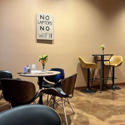 Momentto Coffee - No WiFi or laptops allowed so you can enjoy your coffee moment!