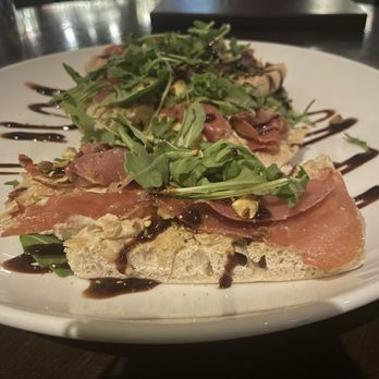 The Drum Room Lounge - Prosciutto bruschetta. Delicious!!!! - New American Near Me - Kansas City, Missouri The Drum Room Lounge - Prosciutto bruschetta. Delicious!!!! - New American Near Me - Kansas City, Missouri